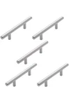 Dynasty P-1001-SN European 5-3/4"BAR Pull, 3"C, Cabinet Pulls- Satin Nickel. 5PK. Fixed Price $19.99.