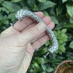 Edgar Berebi Cabinet Pull 9948 Florence Silver 3.5" Swarovski Drawer Handle. Fixed Price $80.00.