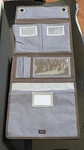 Thirty-one Wall Organizer Office Room Door Hang Taupe Dots. Fixed Price $15.95.