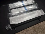 Amerock BP36877FB Bar Pull 256MM Center-to-center Matte Black 10" Set Of. Fixed Price $32.00.