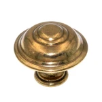 Belwith Manor House Lancaster Hand Polished Brass 1/4" Cabinet Knob P8103-LP. Fixed Price $5.23.