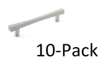 *10-PACK* Richelieu Westmount 5-1/16 In. Brushed Nickel Rectangular Bar Pulls. Fixed Price $41.99.