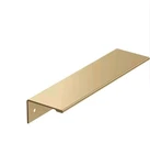 (10 Pk) Amerock 5-1/16 (128MM) Cabinet Edge Pulls Aluminum Champagne Bronze. Fixed Price $25.00.