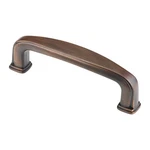 Modern Style 3'' Hole Centers 3-1/2" Long Brushed Oil-rubbed Bronze Cabinet Pull. Fixed Price $161.74.