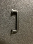 Emtek 86633US19 Westridge 3.5" Handle Pull, Timeless Classic Collection, Flat Bl. Fixed Price $14.71.