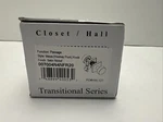 Weslock 007004N4NFR20 Mesa Square Passage Knob Satin Nickel. Fixed Price $38.00.