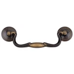 Uniqantiq Hardware Supply Satin Antique Brass Drawer Bail Pull Centers 4-1/2. Fixed Price $129.43.