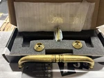Alno A702-6-/A723 6" Center Handle Cabinet Pull-polished Brass. Fixed Price $43.99.