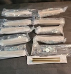 10 Pack Peaha Adjustable Cabinet Drawer Pulls Gold Brushed Brass Modern New. Fixed Price $25.20.