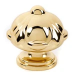 Alno A6929-38-PB/NL Ornate 1/2" Knob Unlacquered Brass. Fixed Price $26.36.
