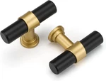 12 Pack Kitchen Cabinet Knobs Black And Gold Drawer For Dresser Bathroom. Fixed Price $28.80.