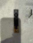 Emtek 2221US19 4" Height Solid Brass Edge Pull For Sliding Doors - Black. Fixed Price $15.99.