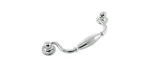 Mng 15915 5" Striped Drop Pull - Polished Chrome. Fixed Price $22.68.