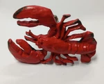 Shabby Red Lobster Cabinet Knob Coastal Nautical Hardware Cast Iron. Fixed Price $6.95.