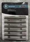 Liberty Essentials 3 In. Satin Nickel Kitchen Cabinet Bar Pulls Pack Of 6. Fixed Price $12.98.