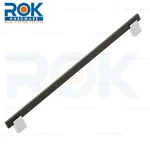 Euro Bridge Style 12-5/8" Centers Chrome Black Cabinet Decor Pull Handle 13-7/8". Fixed Price $22.45.