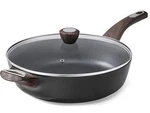 Sensarte 13.3IN 6QT Helper Handle Induction Nonstick Frying Pan W/ Lid SA-SJ1334. Fixed Price $75.19.