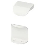 Pack Ikea Billsbro Handle Aluminum White 9/16 " New 203.343.14. Fixed Price $18.99.