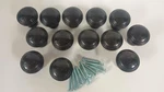 X12- Amerock Everyday Heritage 1-1/4" Round Cabinet Knob Oil Rubbed Bronze Lot. Fixed Price $19.99.