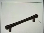 Richelieu Transitional Metal Pull BP7227128HBRZ,NEW. Fixed Price $23.00.