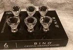 6 Knobs Crystal Cut Glass Diamond Prism Facets Pulls Door Drawer Hardware Bino. Fixed Price $24.00.