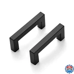 Ravinte 30 Pack Square Bar Kitchen Cabinet Handles Matte Black Drawer Pulls. Fixed Price $67.63.