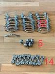 Amerock 3" Cabinet Door Drawer Handle Pulls Knobs Satin Nickel Kitchen Bathroom. Fixed Price $40.00.