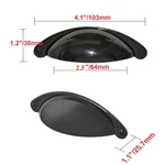 Utopia Alley Elgin Bin Pull Handle -decorative Gun Metal Drawer 2.5". Fixed Price $8.70.