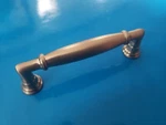 Emtek 86475US4, 3-1/2 Inch Center To Westwood Cabinet Pull, Satin Brass. Fixed Price $12.53.