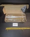 Goldenwarm Brushed Brass Cabinet Drawer Handle Pull Knob 10 Inch Center - 15 Pcs. Fixed Price $24.00.