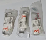 3 Ea Richelieu Hardware Urban Expression Ii Centers Wire Pull Brushed Nickel 4". Fixed Price $13.98.