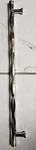 Emtek 87005US14 Tribeca 12" Center To Bar Cabinet Pull Polished Nickel. Fixed Price $98.00.