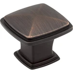 Jeffrey Alexander 1091DBAC 1-3/16" Oil Rubbed Bronze Square Milan Cabinet Knob. Fixed Price $10.40.