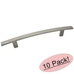 *10 Pack* Cosmas Cabinet Hardware Brushed Satin Nickel Pulls #2363-128SN. Fixed Price $45.86.