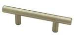 2-1/2" Bauhaus Flat End Bar Pull Stainless Steel. Fixed Price $6.18.