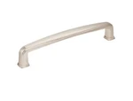 Jeffrey Alexander Cabinet Handle Drawer Pull 5" Center-to-center Satin Nickel. Fixed Price $5.80.