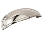 Amerock BP36640PN 3"& 4" Centers Dual Mount Cup Pull In Polished Nickel. Fixed Price $11.70.