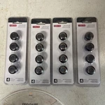 Delta 1/8" Oil Rubbed Bronze Cabinet Drawer Knob Pulls 4 Pack X (16 Total). Fixed Price $52.80.