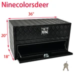 36"X18"X20" Aluminum Underbody W/drop Door And Drawer Truck Bk. Fixed Price $508.92.