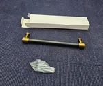 Amerock Signature Hardware SH553214BLBG Lazzara 7-9/16 In. Center-to-center. Fixed Price $46.99.