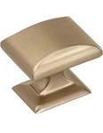 Amerock Candler 1-1/4" Rectangular Cabinet Knob Champagne Gold 7 Pieces. Fixed Price $25.00.