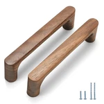 Evionlin Walnut Round 5 8 Pcs Wooden Drawer Pulls Handle For Cabinets. Fixed Price $88.46.