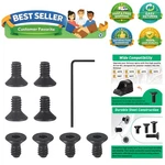 Stainless Steel 8-PIECE Screw Set For Holosun Battery Tray & Optics Mounting. Fixed Price $15.99.