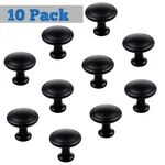 10 Pack Knobs Handles Pulls Kitchen/bath Cabinet Hardware Matte Black. Fixed Price $14.90.