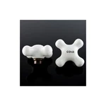 Signature Hardware 329503 Large Replacement Porcelain Cross Handles. Fixed Price $20.00.