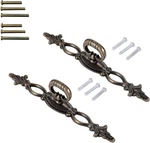 2PCS Vintage Style Pulls Handles, Antique Bronze Hollow Decor Cabinet Knobs For. Fixed Price $13.75.