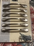 Target Home 6-PULL Value Door Handles Cabinetry New Package Sealed. Fixed Price $10.00.