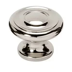 Alno A1047-PN 1" Knob Solid Brass In Polished Nickel. Fixed Price $9.90.