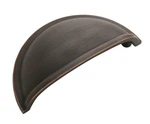 Amerock Cabinet Cup Pull Oil Rubbed Bronze 3 Inch (76 Mm) Center To. Fixed Price $22.61.