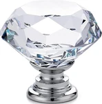 12PCS Diamond Shape Crystal Glass 30MM Drawer Knob Pull Handle Usd For Cabine.... Fixed Price $15.77.